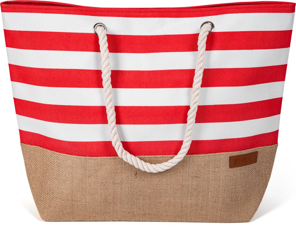 RITUALS Strandtasche Groß - Gestreift Aus Baumwolle Canvas 45x40 Cm