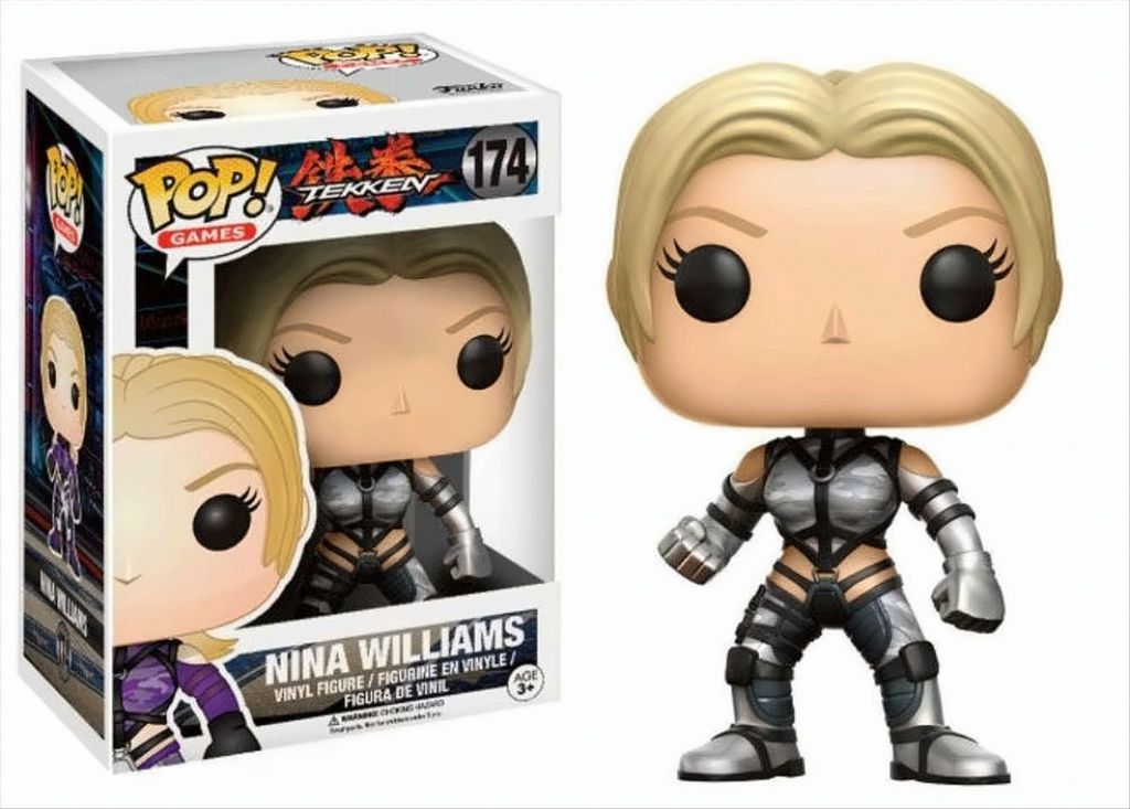 FUNKO POP CULTURE GAMES TEKKEN NINA WILLIAMS SILBERNER ANZUG LE VINYL FIGUR NEU! Funko