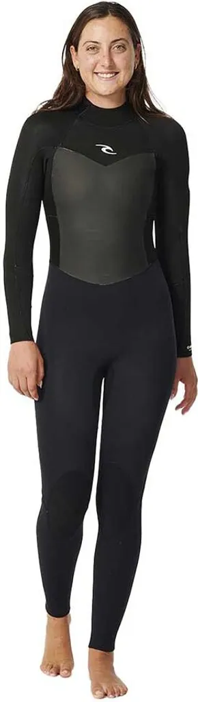 Combinaison de Plongée Rip Curl Omega 4/3 Manches Longues Noir Homme 6