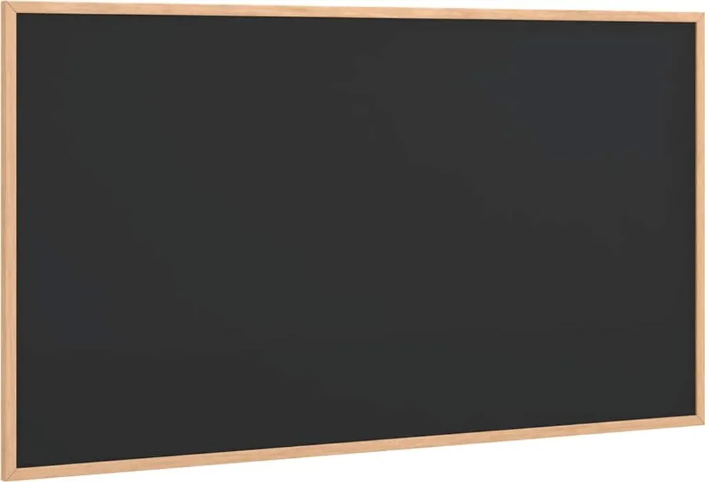 Ardoise murale en bois de pin noir 100x55 cm pour menu et cuisine