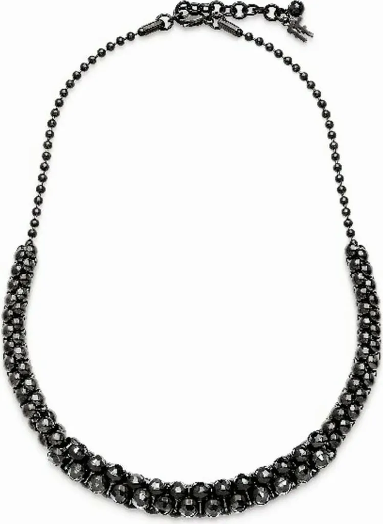 Regalo Donna: Collana Folli Follie 3N1T020KK in Acciaio Nero 45 cm