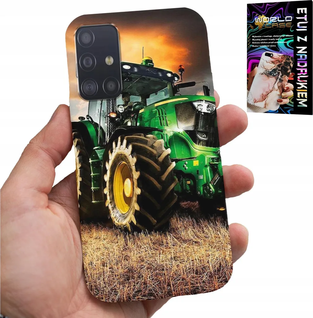 Custodia Samsung M31S Trattore: L'accessorio per chi ama la Natura