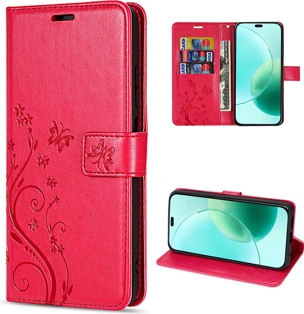 Hülle für Honor 400 Lite Handy Tasche Handyhülle Flip Cover Produktbild 