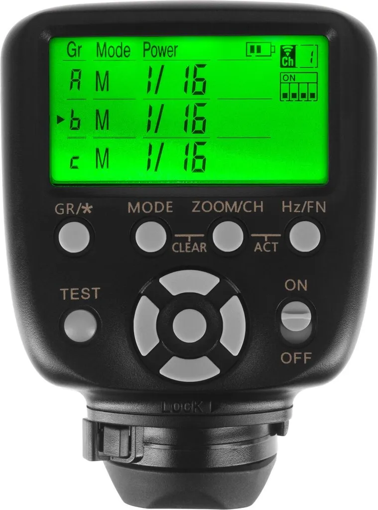 Déclencheur flash Yongnuo YN560-TX II Nikon : émetteur radio 2.4 GHz