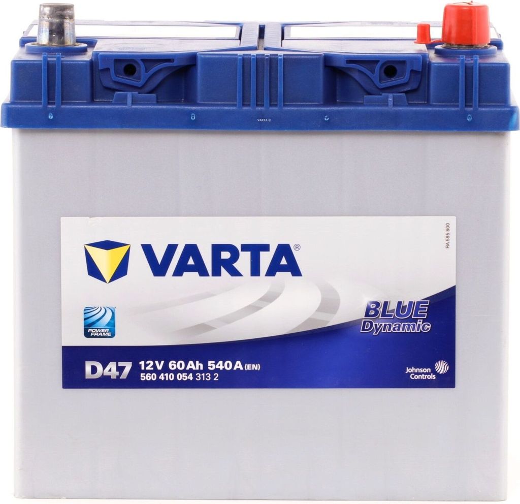 Varta Blue Dynamic 560 410 054, 60 Ah, 12 V, 540 A, Auto, Produktbild 