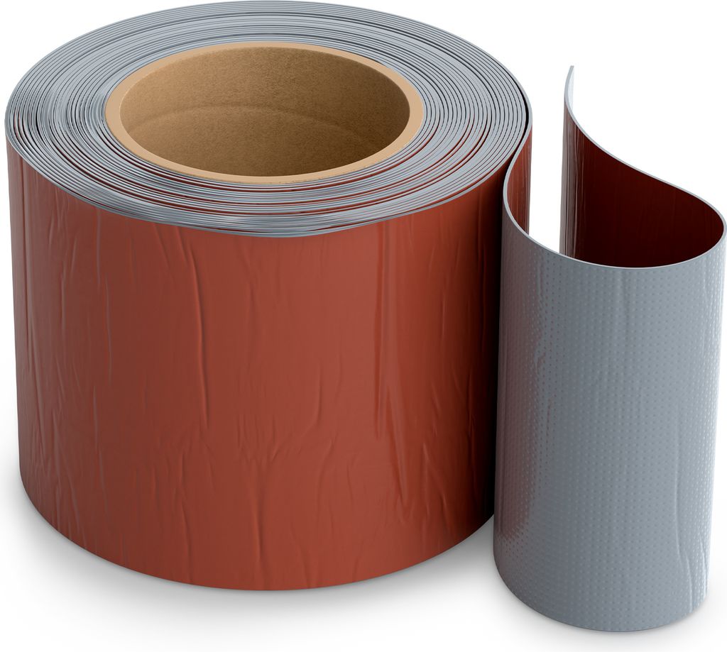 Isolbau Butyl Reparaturband - Ziegelrot, 100 mm x 10 m - Produktbild 