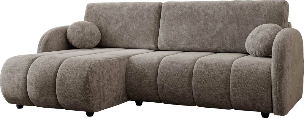 MIRJAN24 Ecksofa Zara L 2r+LC, Polsterecke, L-Form Sofa, Polstergarnitur, Eckcouch vom Hersteller (Farbe: Sereno 684)