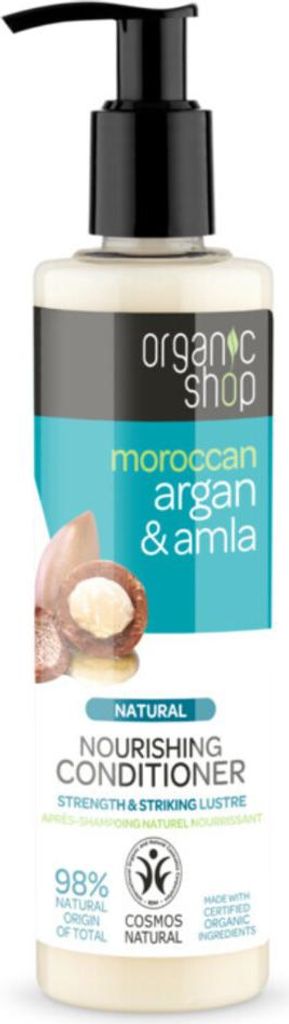 Organic Shop - Conditioner Argan & Amla - Feuchtigkeitsspendend und pflegend - 280 ml - 1 Stück