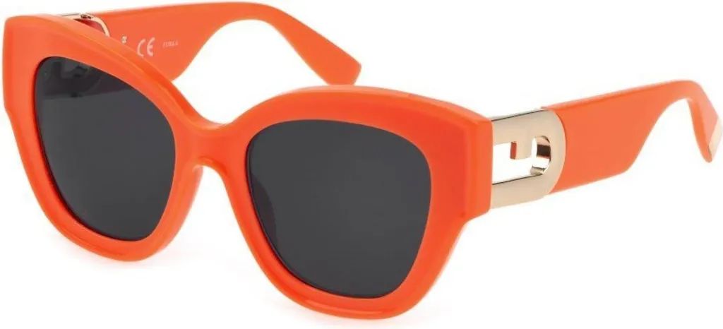 Acquista Furla SFU596 0AFM | Occhiale Sole Arancio Cat-Eye Donna