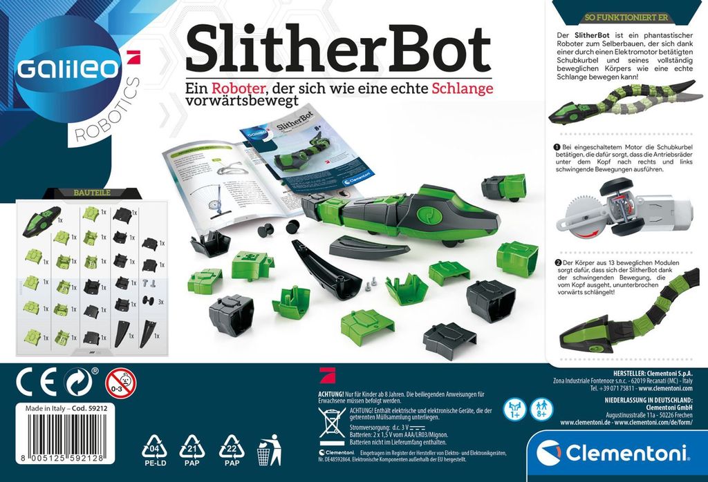 Clementoni 59212 - Galileo - SlitherBot Produktbild 4