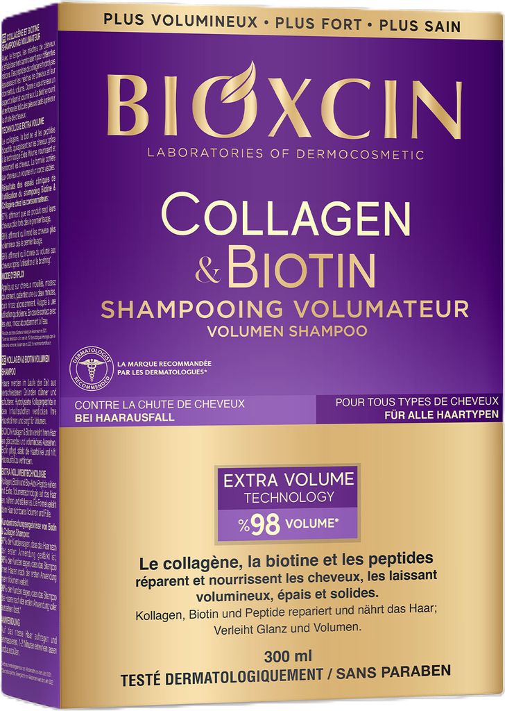 BIOXCIN COLLAGEN & BIOTIN Stärkendes Haarshampoo für mehr Produktbild 