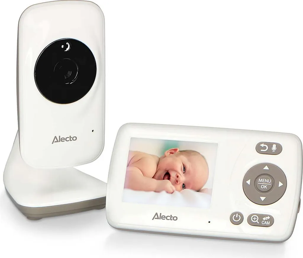 Écoute-bébé vidéo Alecto DVM-71 avec caméra nocturne et moniteur couleur