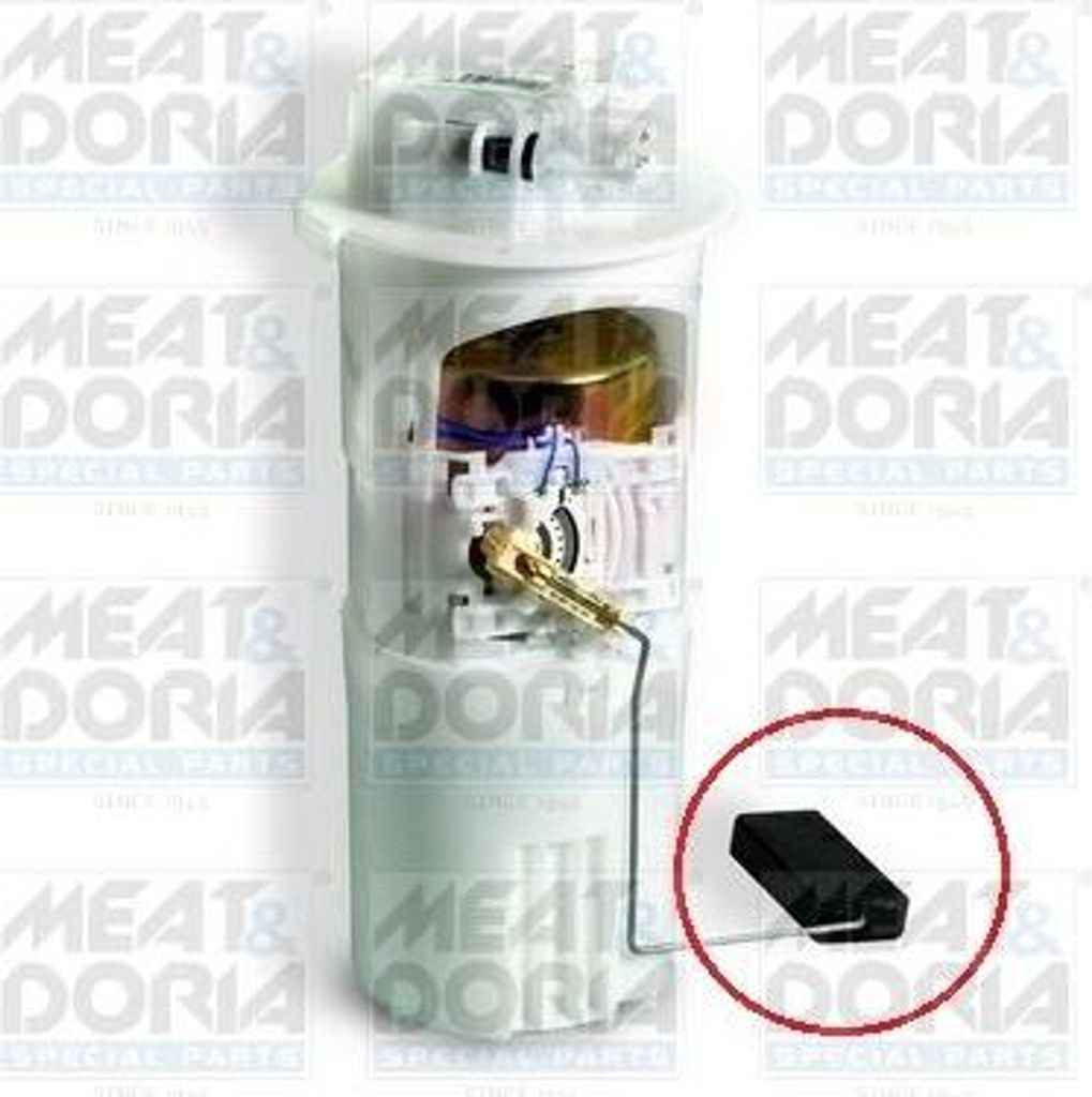 MEAT & DORIA 76858 Kraftstofffördereinheit OE WFX101410 kompatibel mit Freelander