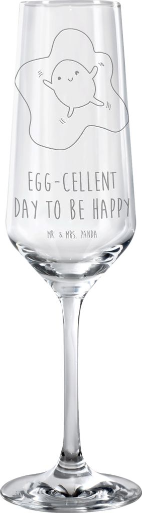 Mr. & Mrs. Panda Glas Spiegelei Ei - Transparent - Geschenk, Glücklich, Kelchglas, Liebe, Sektglas, Tag, Trinkglas, Champagnerglas, Tiermotive, Sc...