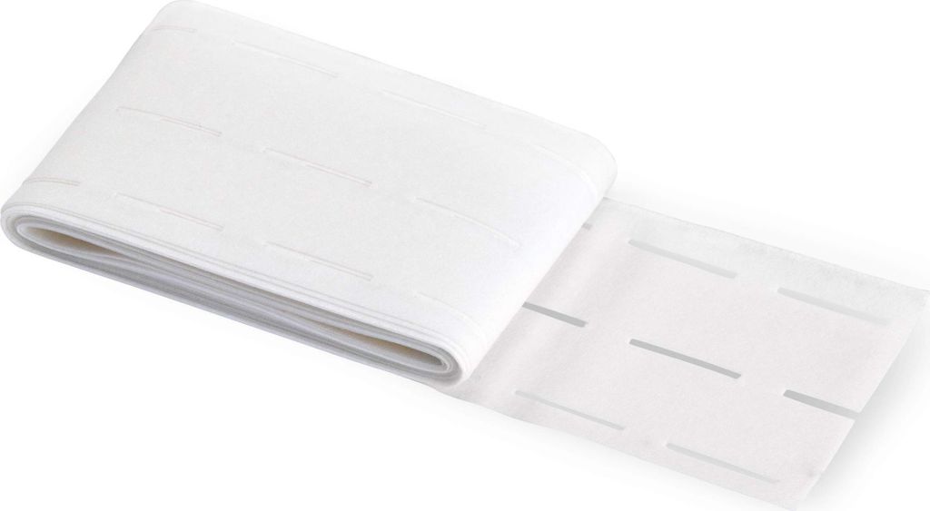 Prym 997201 Bund-Vlies perforiert 25 mm weiß, Polyester