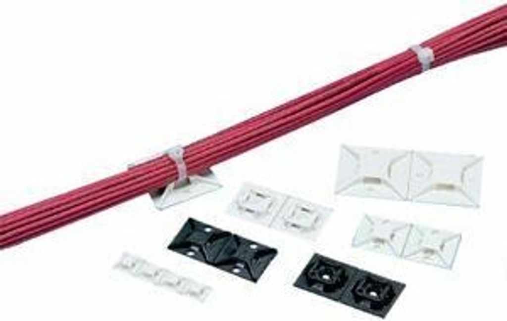 Panduit Kabelbinder - Weiß - 100 Paket - Kabelbinderbefestigung