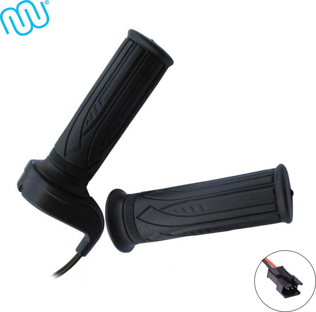 windmeile | Gasgriff 20XT, Professional, Gashebel, Geschwindigkeitsregler, 3 Pin JST Stecker, E-Bike, Elektro Fahrrad, Pedelec, Scooter