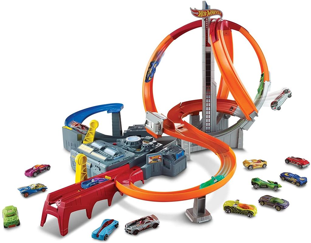 Hot Wheels Action CDL45, Fahrzeug- & Schienen-Set, Spin Produktbild 
