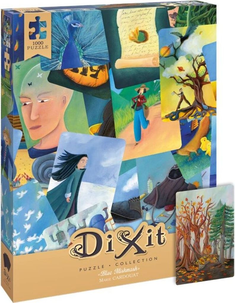 Dixit Puzzle Blue Mish Mash 1000 dílků Obrázek produktu 