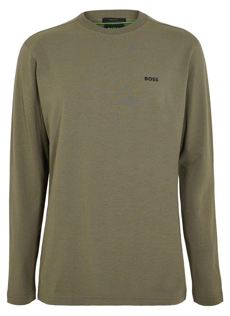 BOSS T-Shirt Tee Long aus 95% Baumwolle und 5% Elasthan Produktbild 