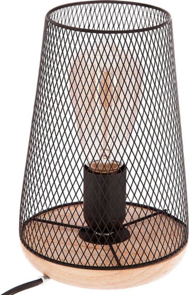 Lampada da tavolo in metallo, fonte di luce artificiale che Immagine del prodotto 