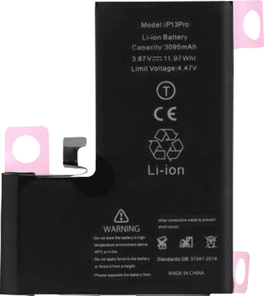 Clappio, Ersatzakku für Apple iPhone 13 Pro 3095mAh Produktbild 