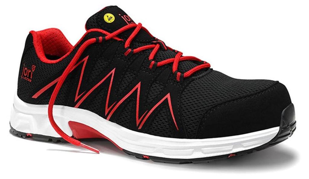 Elten jo_SPEEDY black-red Low ESD S1P Sicherheitshalbschuh 12141 41 EU