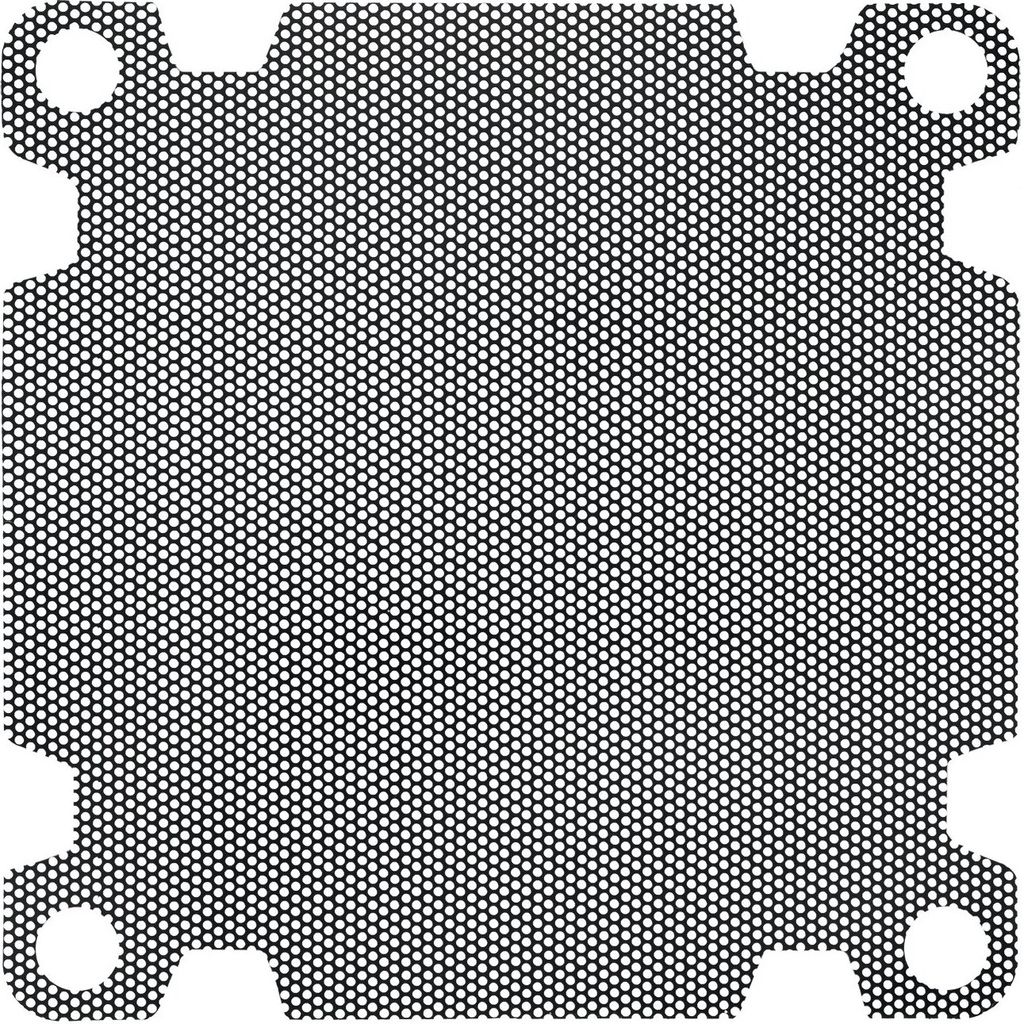 Filtr przeciwkurzowy Akyga AK-CA-71 Osłona do wentylatora Grill 120mm śrubki