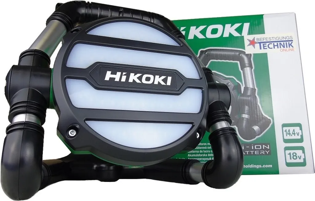 Lampe LED HiKoki UB18DGL Orientable Double Intensité 14,4V 18V Nue - 2