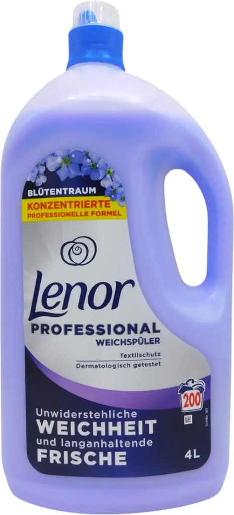 LENOR Professioneller Weichspüler 4l Blütentraum 200WL Produktbild 
