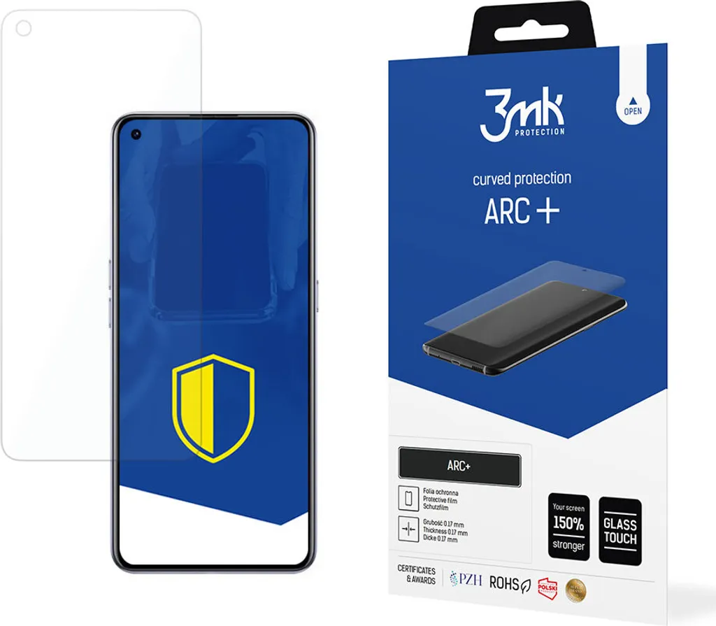 Pellicola Realme X7 Pro 5G 3Mk Arc+ | Protezione Schermo Curvo Totale