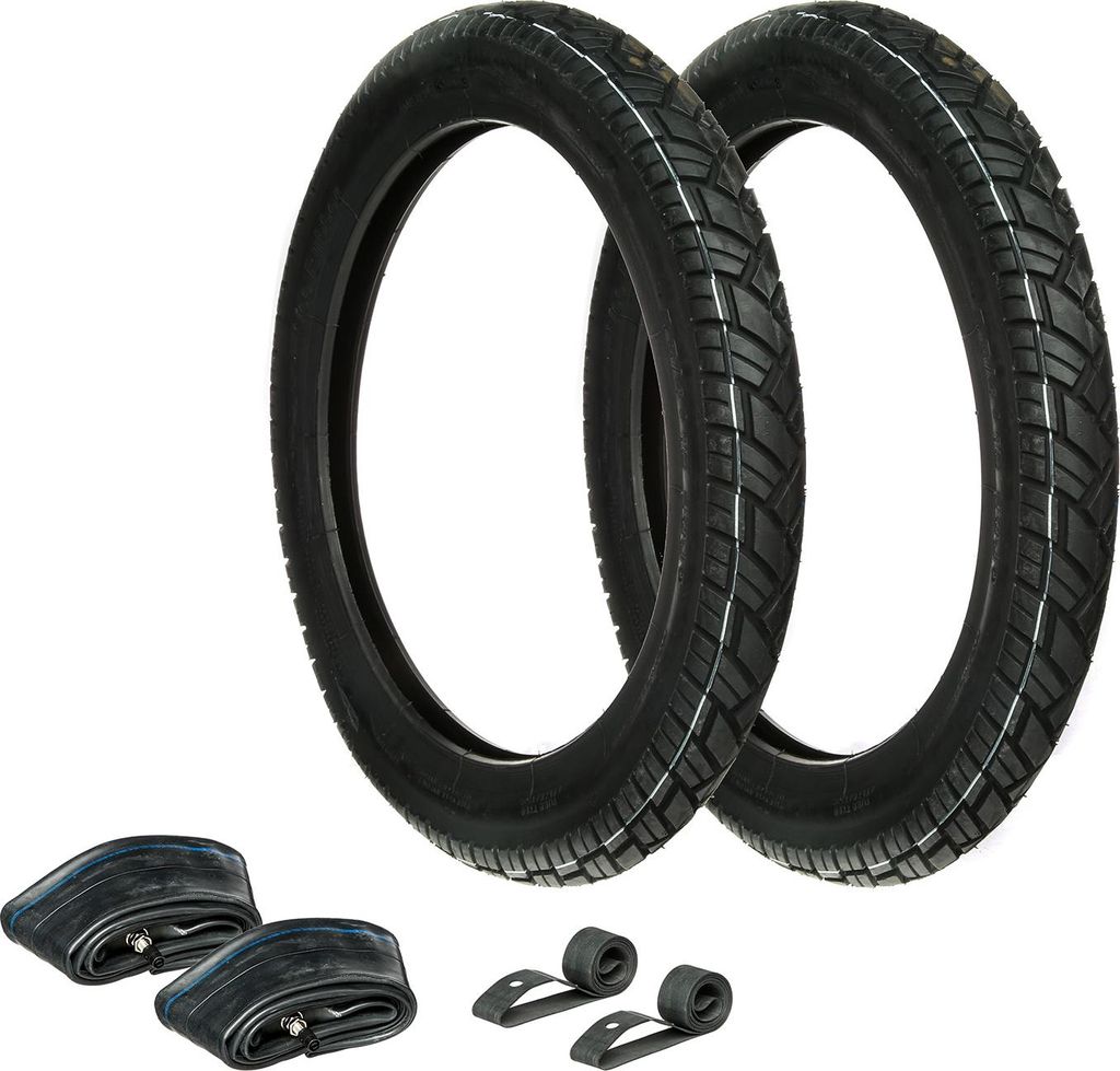 Set: 2x Reifen 2.75 x 16 Vee Rubber 094 + 2x Schläuche + 2x Produktbild 