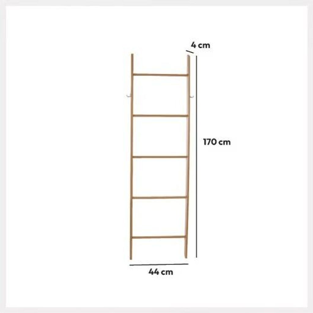 Bamboo Fünf Handtuchhalter