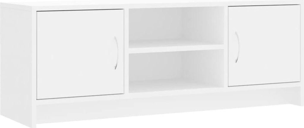 vidaXL TV-Schrank Weiß 102x30x37,5 cm Holzwerkstoff Produktbild 