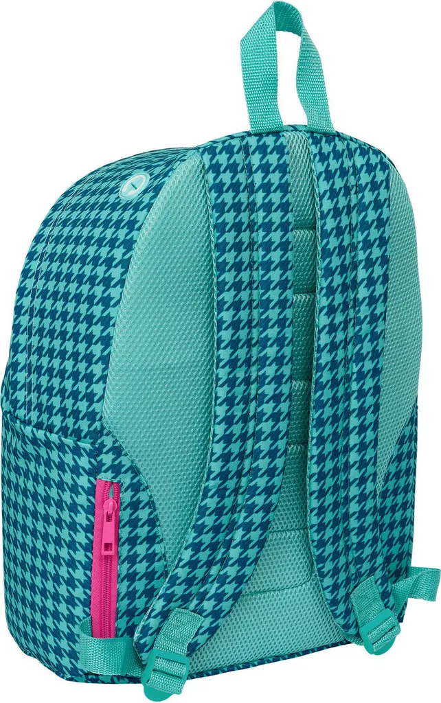 Sacoche ordinateur Nait Nait Pata de Gallo verde 41cm avec grand volume