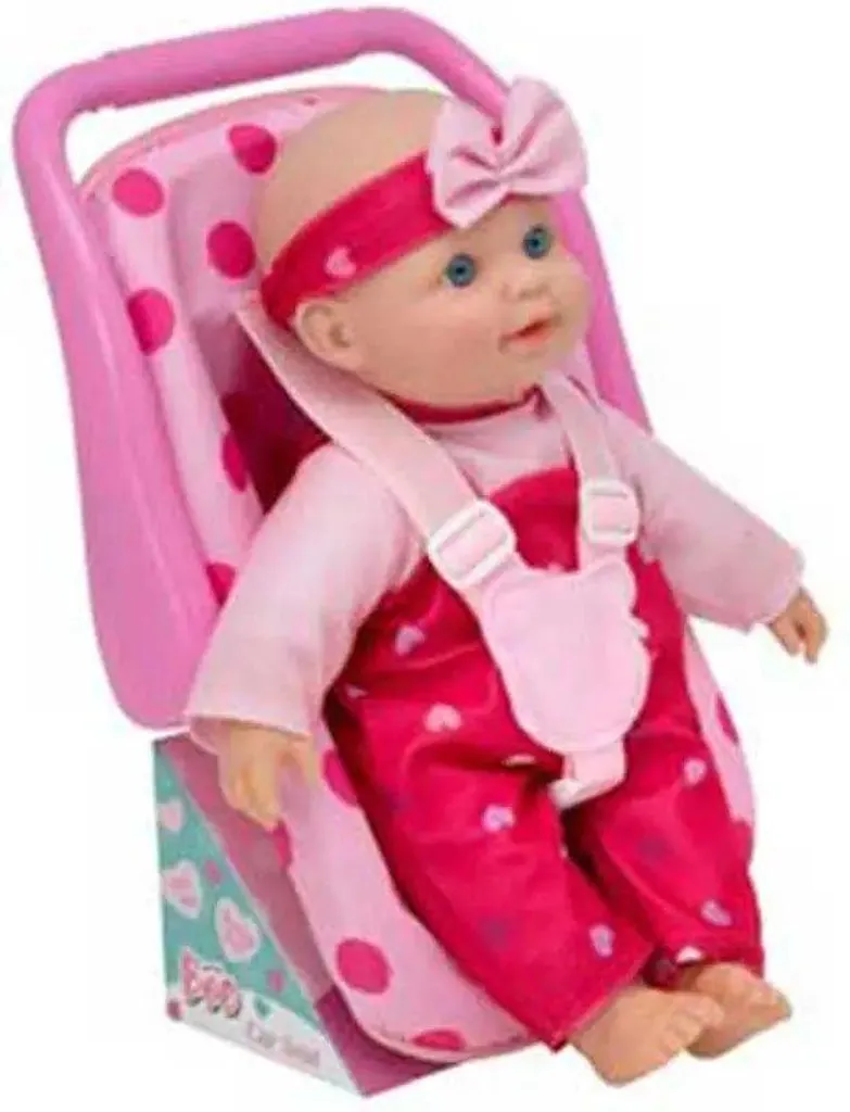 Coffret poupée parlante 30 cm Baby Boo et son accessoire siège auto