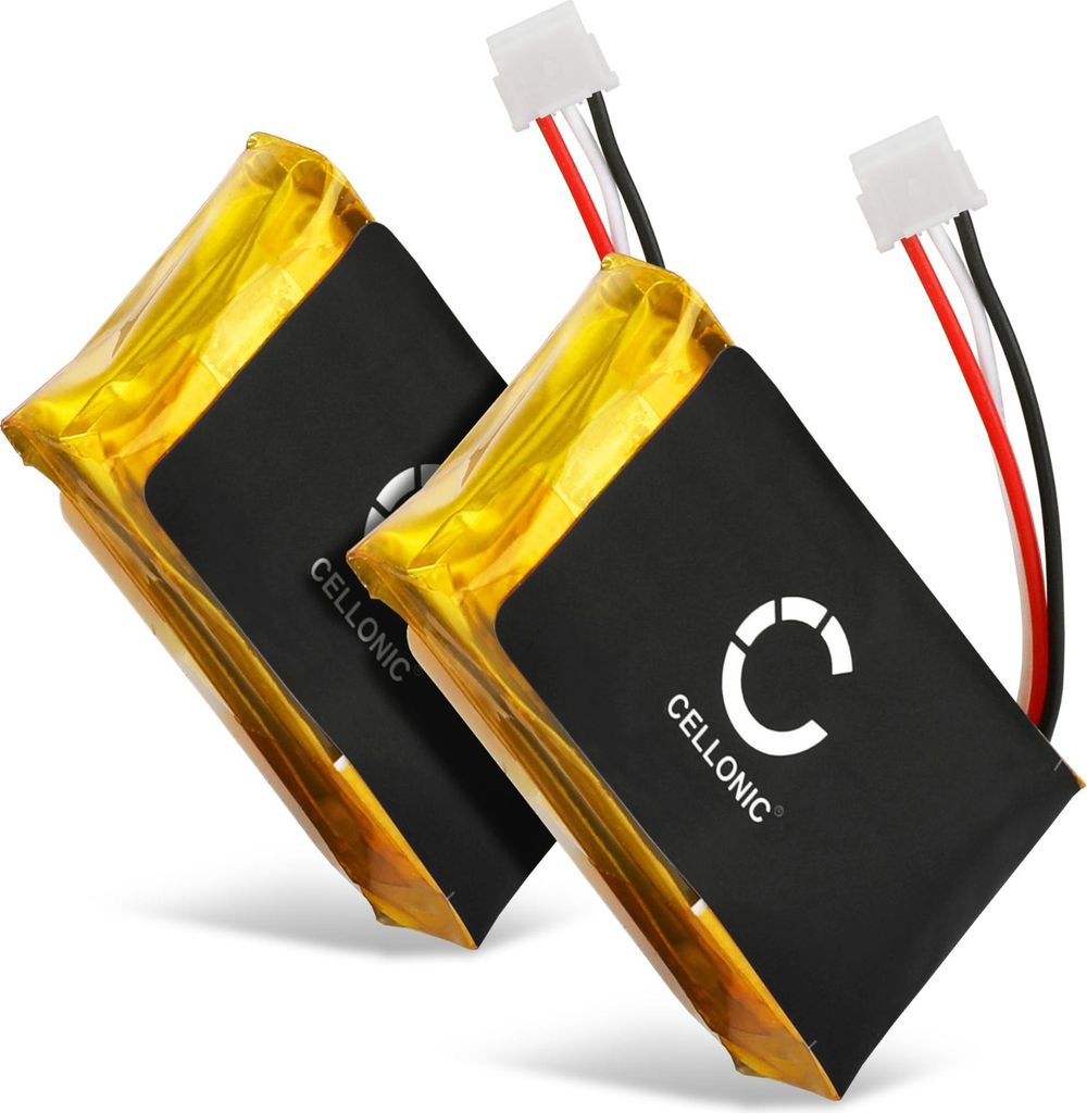 CELLONIC 2x Akku für Kamera Kompatibel mit GoPro Hero Plus, Hero HWBL1, CHDHA-301, PR-062334 - (800mAh, 3.7V)