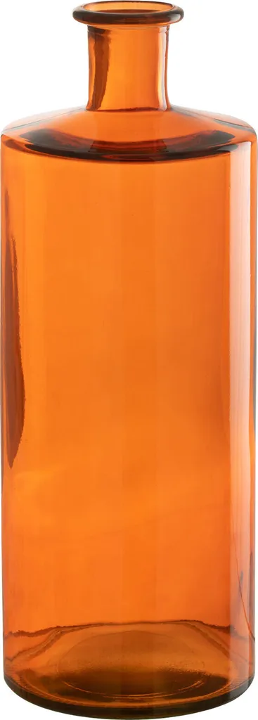 Vase J-Line Orange pour Centre de Table - Décoration Verre Moderne
