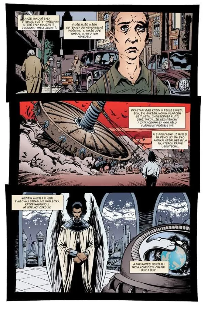 BD Lucifer Vol 10 Jitřní hvězda - Comics de Collection Édition CREW - 3