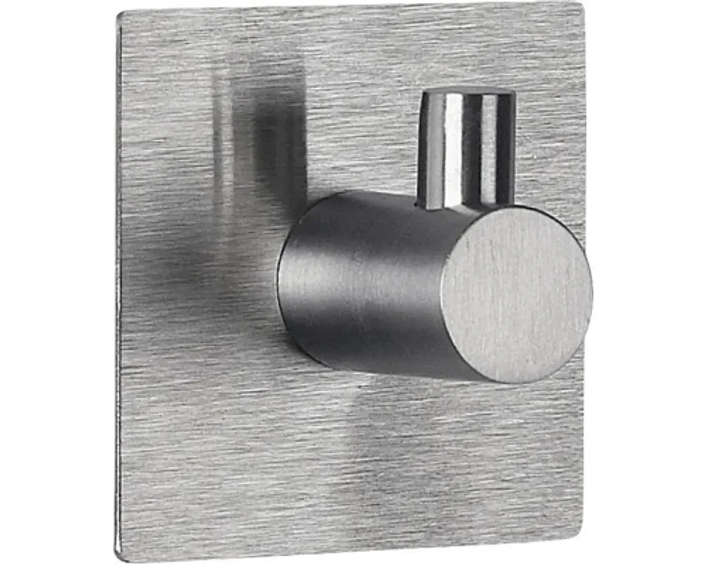 Spirella Meti-Square Gancio Acciaio Inox Opaco | Design Minimal