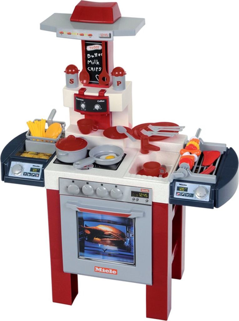 Theo Klein 9130 Miele Küche mit Grill und Friteuse