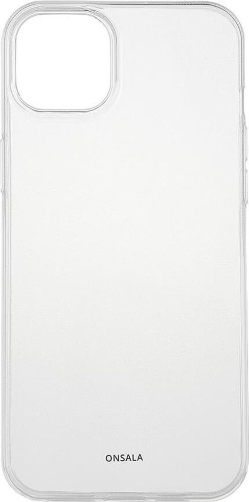 ONSALA Back Recycled Clear Case TPU iPhone 15 Plus Clear