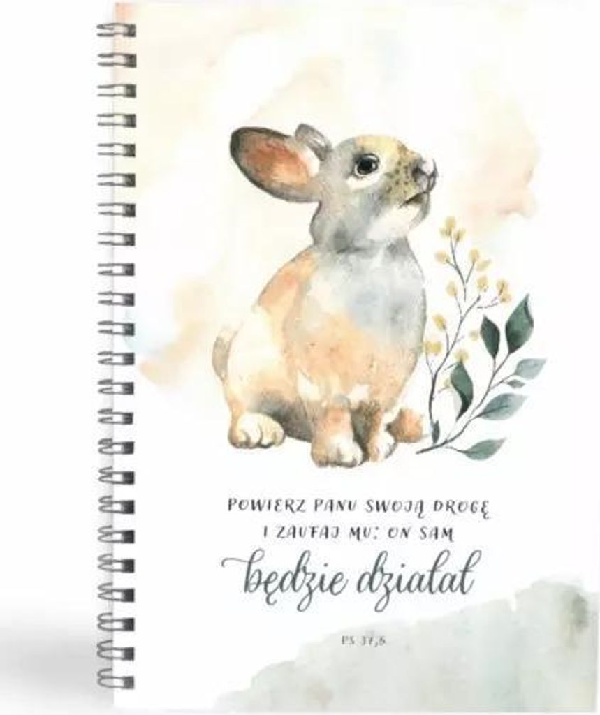 Mein Tagebuch - Vertraue dem Herrn mit deinem Weg - Hase