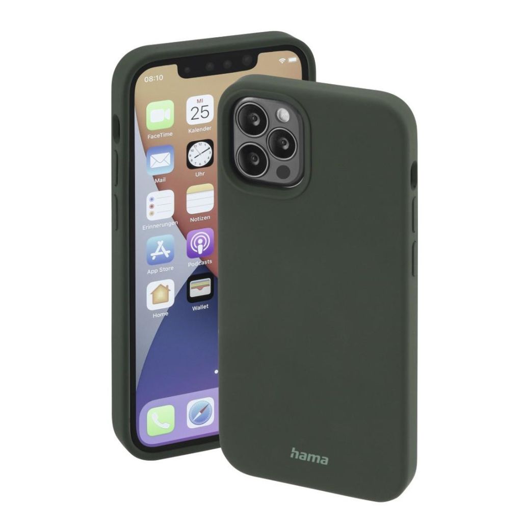 Hama MagCase Finest Feel PRO für iPhone 13 Pro, Grün