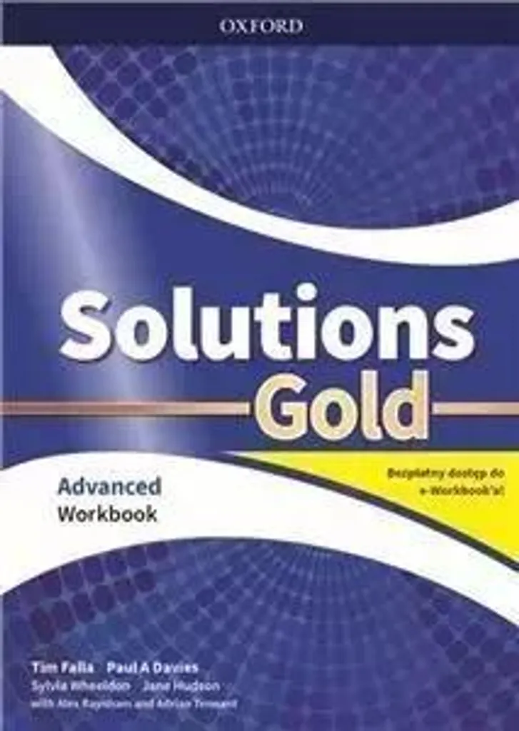 Améliorez votre Anglais C1 avec Solutions Gold Advanced WB e-book Oxford