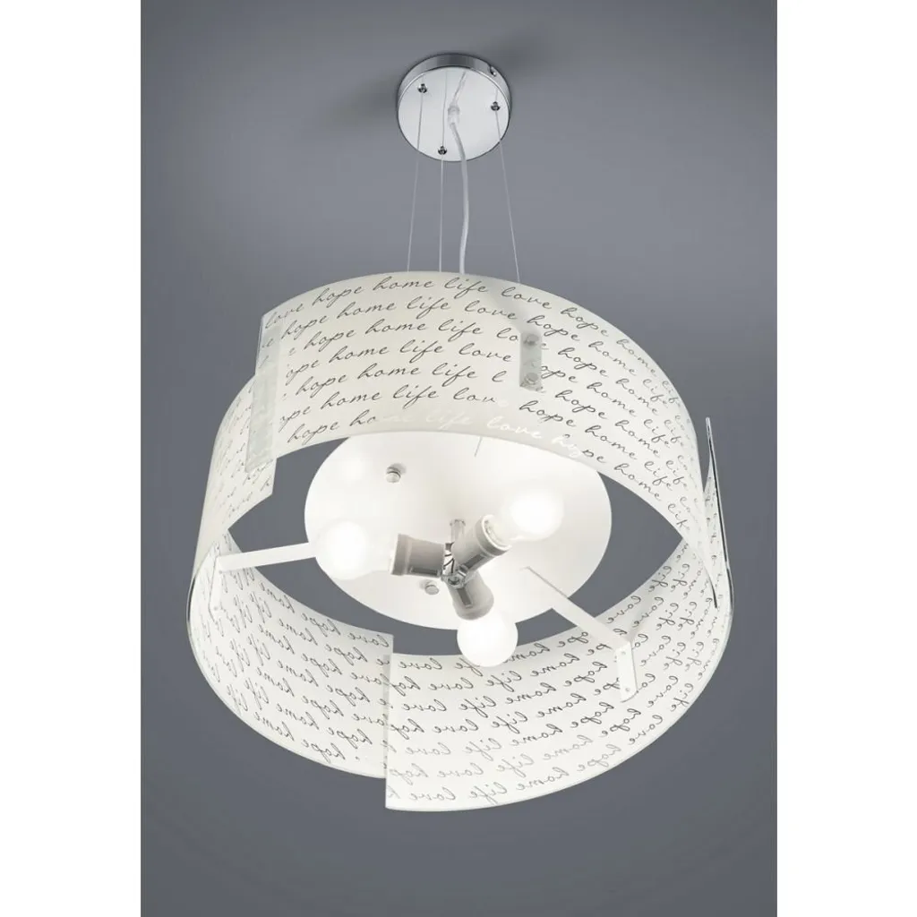 Lustre SIGNA blanc 302500301 - Éclairage central pour cuisine moderne - 15