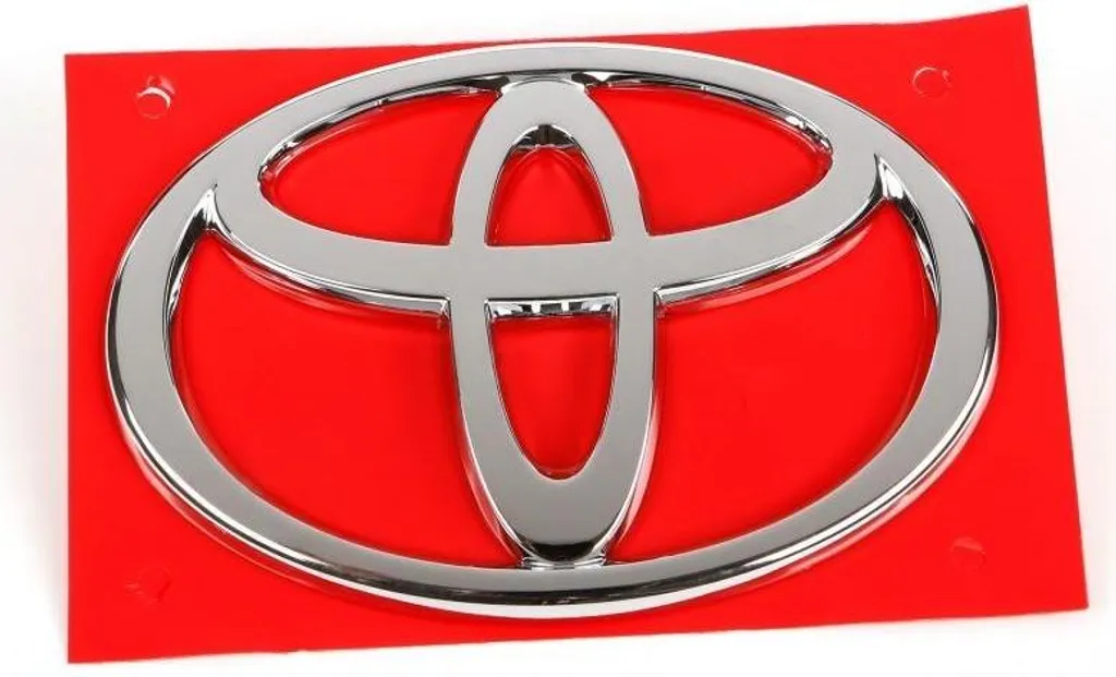 Sigle de remplacement coffre Toyota Corolla Verso chromé d'origine