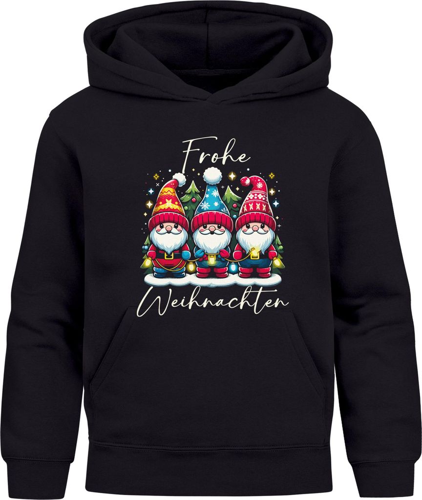 Kinder Hoodie Weihnachtspullover Jungen Mädchen Wichtel Weihnachtsoutfit Kinder Moonworks