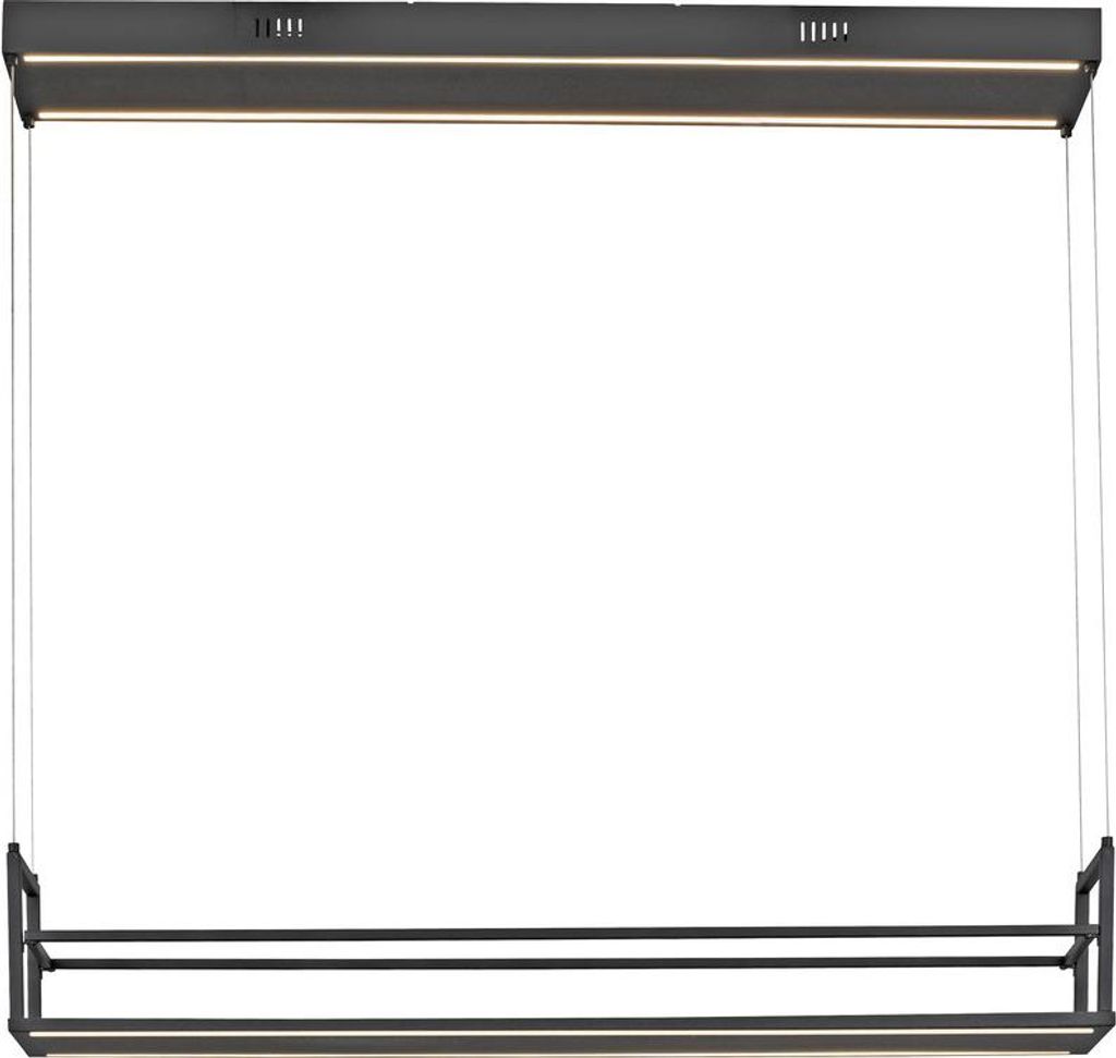 JUST LIGHT LED Pendellampe SONTURA getrennt schaltbar: oben+unten, nur unten, nur oben Wohnzimmer, Esszimmer, Büro, Küche