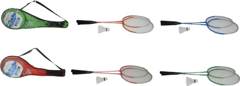 Badminton-Set der Serie MIX mit schützendem Etui für einfachen Transport und Aufbewahrung